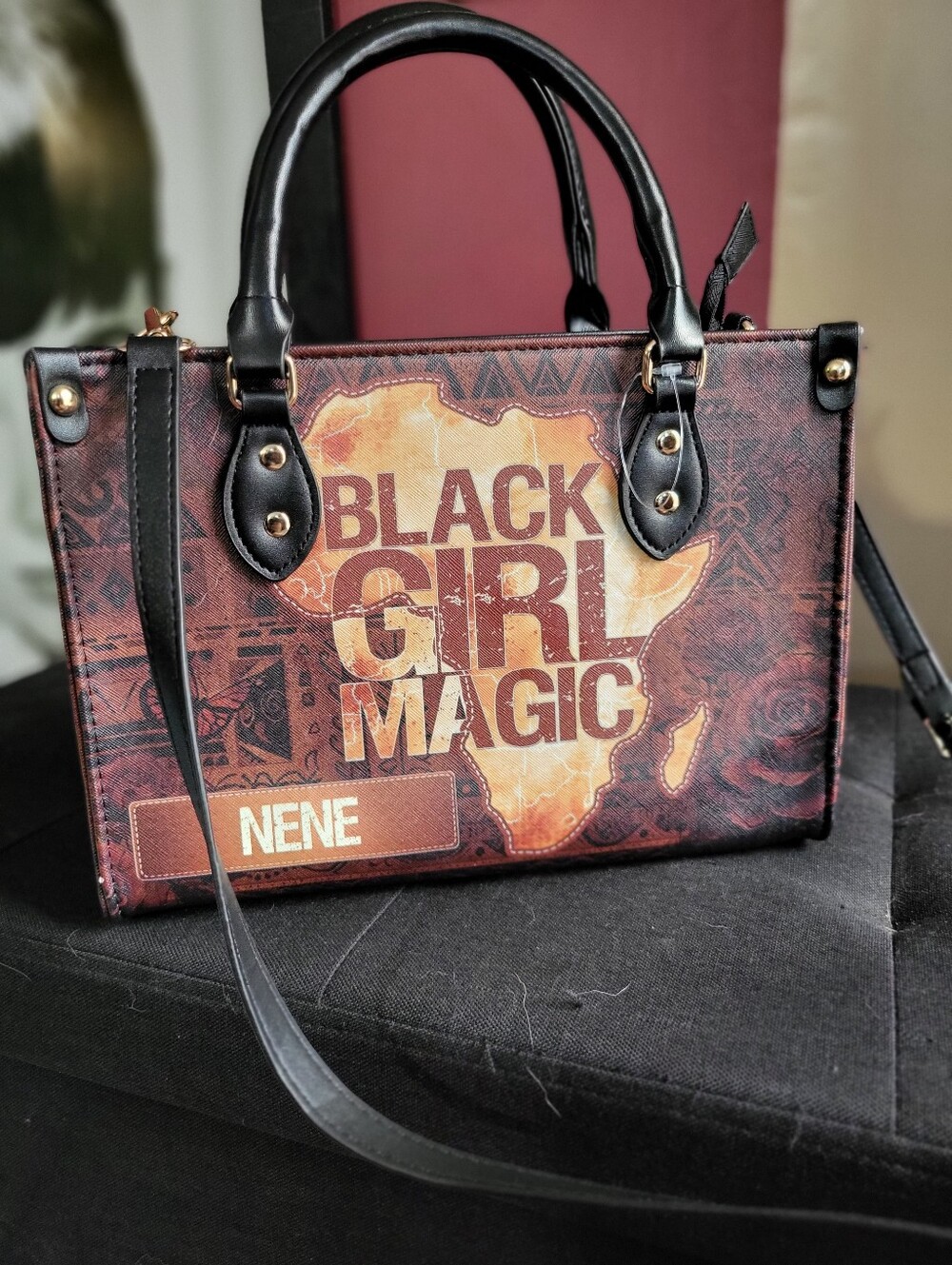 SISTABAG BLACK GIRL MAGIC PURSE BAG